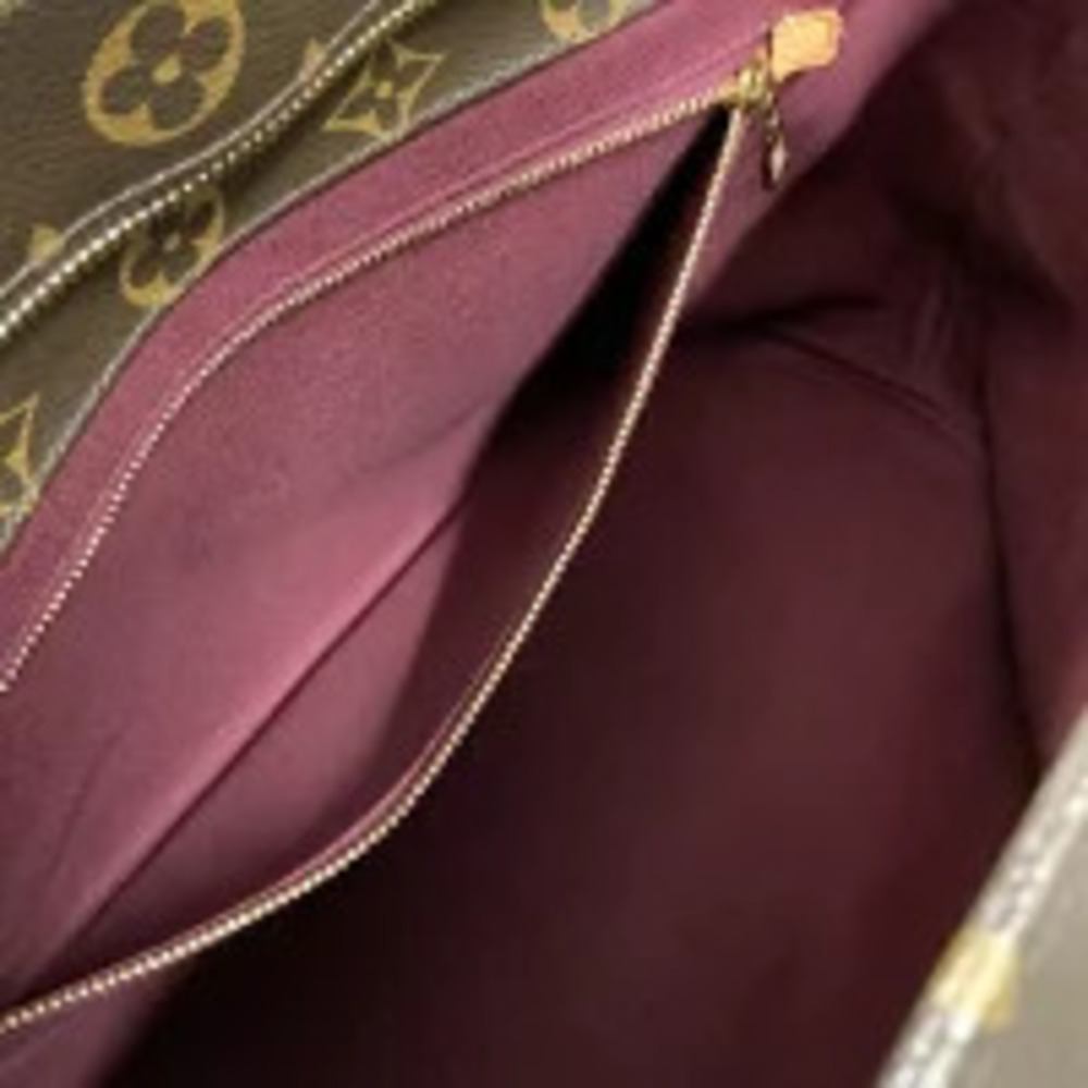 LOUIS VUITTON Raspail Monogram Tote Bag Shoulder Brown Zipper Closure - Picture 11 of 11